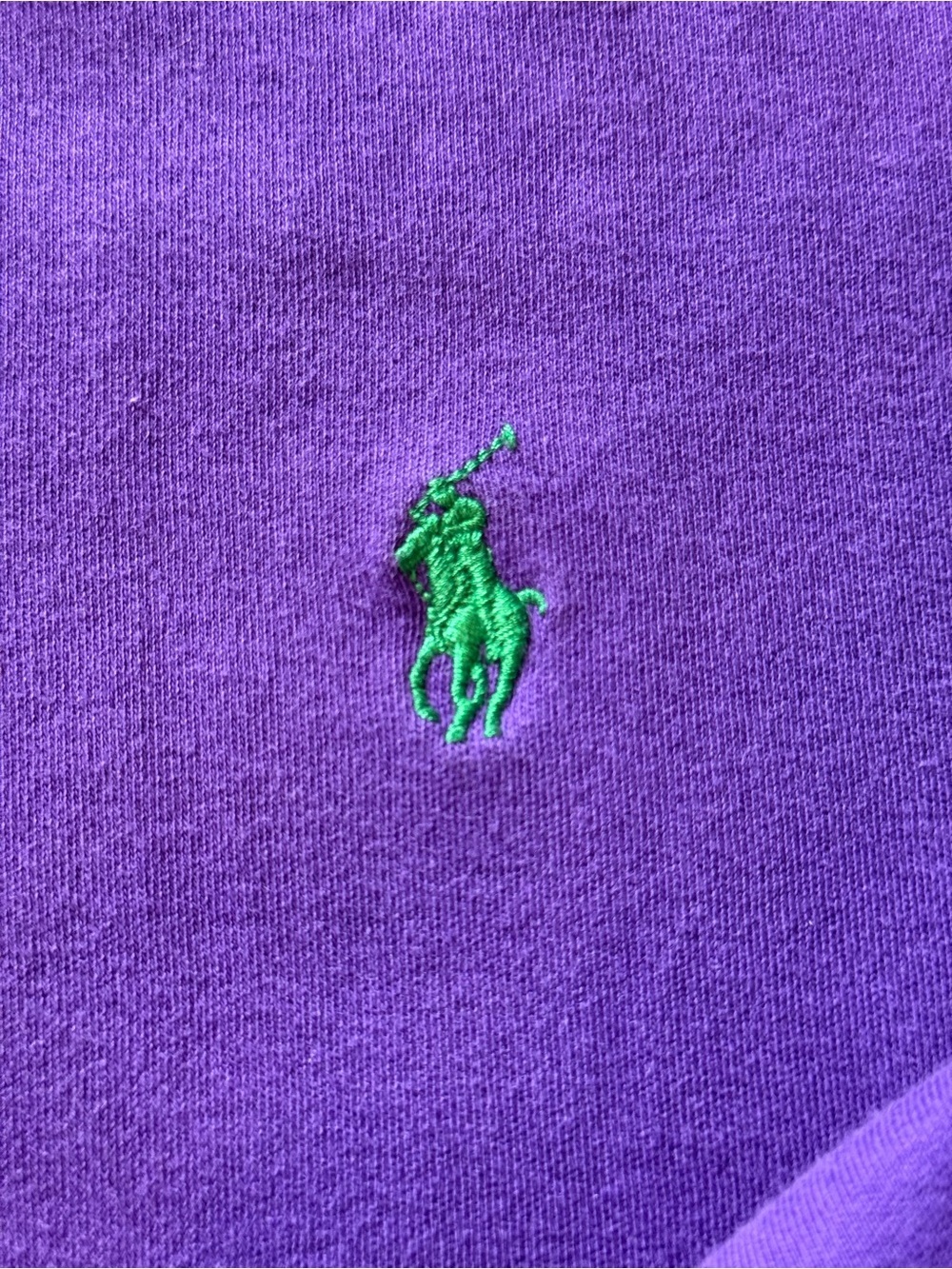 Polo by Ralph Lauren Purple Classic Fit Polo Shirt 100% cotton - Picture 4 of 9
